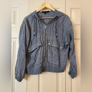 Tommy Hilfiger Blue Linen Jacket